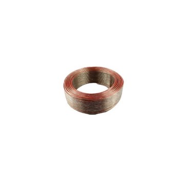 A-Link 2x0.75mm Yassı Kordon Kablo Şeffaf