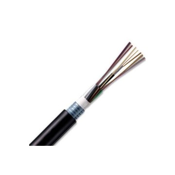 8 Core MM 50,125 Çelik Zırh Dış Mek OM3 Fiber Optik