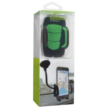 Addison ADS-119 Siyah/Yeşil Araç Telefon Tutucu