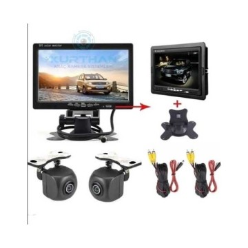Navigold 7 inc Monitör ve 2 Otobüs Kameralı Set