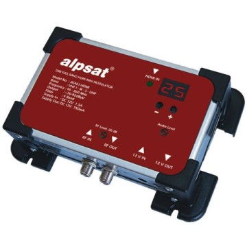 Alpsat AS401-HDMI 12V Hdmi Girişli Mini Modülatör