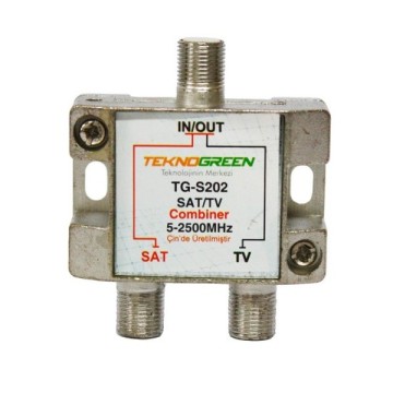 TeknoGreen TG-S202 5-2500 Mhz Tv-Sat Birleştirici