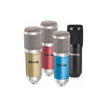 König K-CM800 Condenser Kayıt Mikrofonu (Gold)