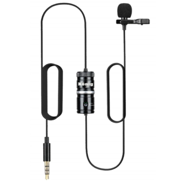 König K-YM03 Youtuber Pc Telefon Yaka Mikrofonu