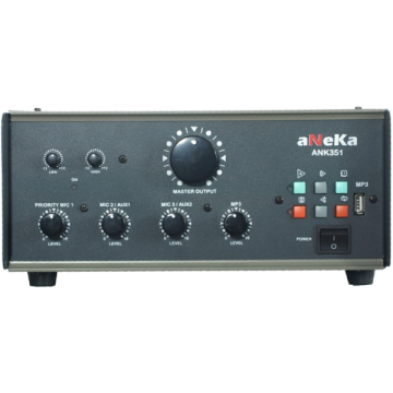 Atak ANK-351 3 Girişli Mp3 Automute Mikser