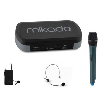 Mikado MCW-801B 1EL 1 Yaka 16X2 Kanal Kablosuz Mikrofon