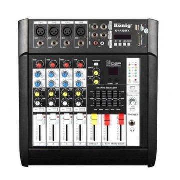 König K-4 P300FX 2x150W 4 Kanal Power Mikser