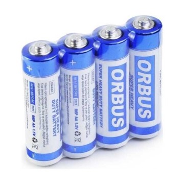 Orbus/Wattsonix AAA İnce Kalem Pil (4 lü Paket)