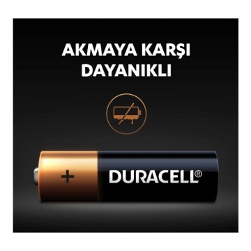 Duracell AA Kalem Pil (2 li Blister) (K.100)