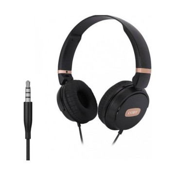 Coby CHX2 Mikrofonlu Kulaklık Siyah