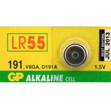 GP 191 1.5V LR55 Alkalin Düğme Pil