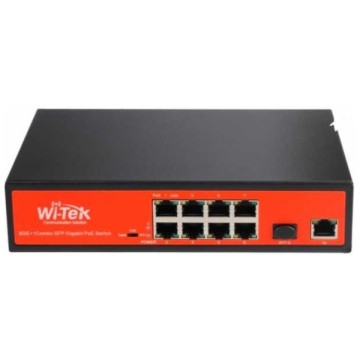 Wi-Tek WI-PS309GF-O 8 Port Dış Mekan Gigabit PoE