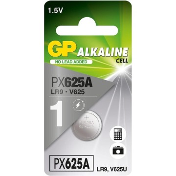 GP LR9 PX625A V625U 1.5V Alkalin Düğme Pil (Tekli)