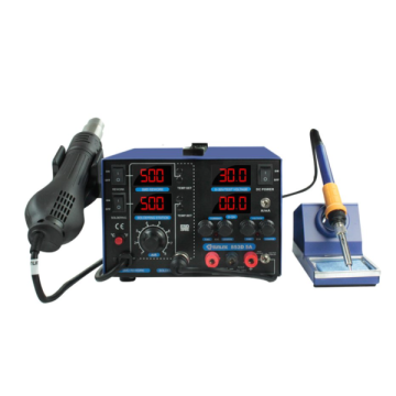 Sunline 853D 5A Güç kaynağı + Havya İstasyonu