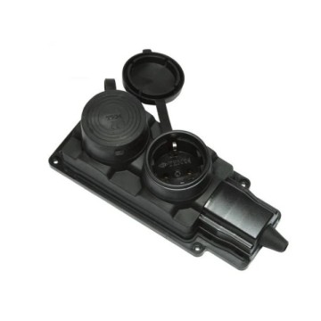 Tem Monofaze Kauçuk 2 li Grup Priz