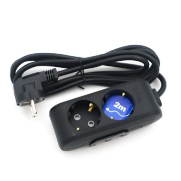 Viko Multilet İkili Ç.K. Topraklı Grup Priz 2m.