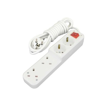 AY-KA Anahtarlı 2+2 Universal Grup Priz