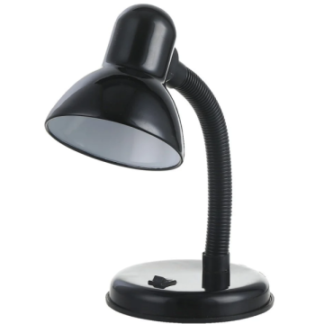 YCL YML-110S E27 Masa Lambası Metal Spiral Siyah