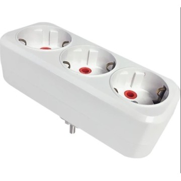 Mutlusan Üçlü Golyat Düz Tip Fiş-Priz