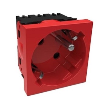 Mutlusan 45x45 Topraklı Çocuk Korumalı Priz 45º