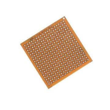 6x13cm Geniş Delikli Bakır Plaket