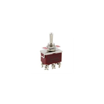 IC159 Toggle Switch 6P Yaylı ON-OFF-(ON) 12mm