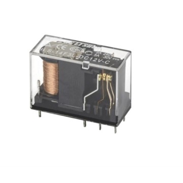 24V Çift Kontaklı Role HLS-14F3L-DC24V-C