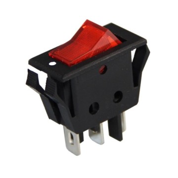 IC113-8 Tekli Anahtar Işıklı ON-OFF