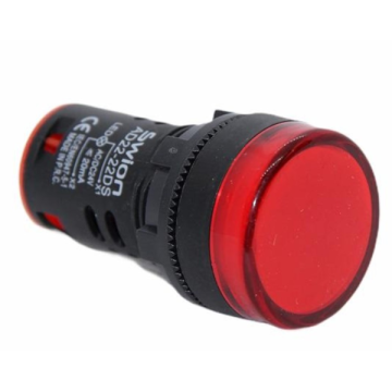 Swion AD22-22DS 22mm 24V Sinyal Lambası (Kırmızı)