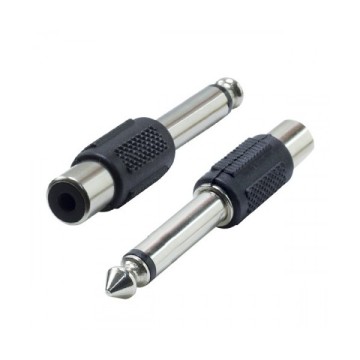 3 Pin Canon Erkek 6.3mm Mono Erkek Ara Konnektör