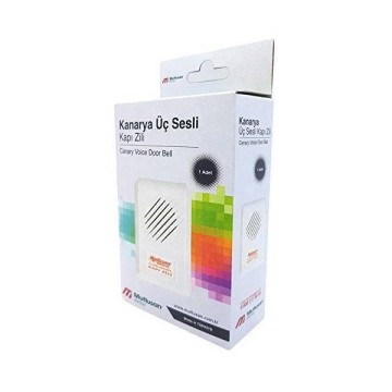 Mutlusan Kanarya Üç Sesli Kapı Zili