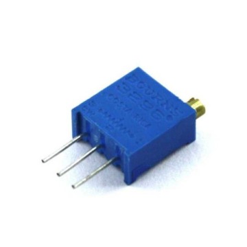 5K Mavi Çok Turlu 3 Ayak Küp Potans