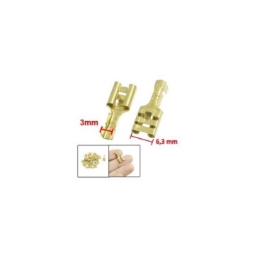 HF-1D Sarı Akü Soketi Dişi 6.3mm-20mm (p300)