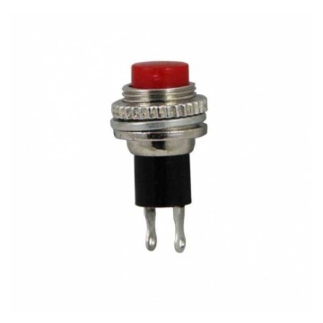 IC179-1 Metal Push Buton Kırmızı Orta Boy Üst Somu