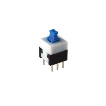 IC197 Çıt Çıt Anahtar Mini Mavi 6P Yaylı 7x7mm