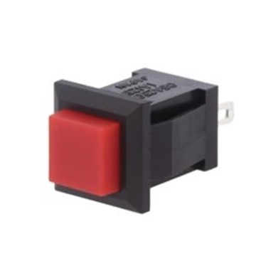 IC180L Kare Buton Kalıcı Kırmızı