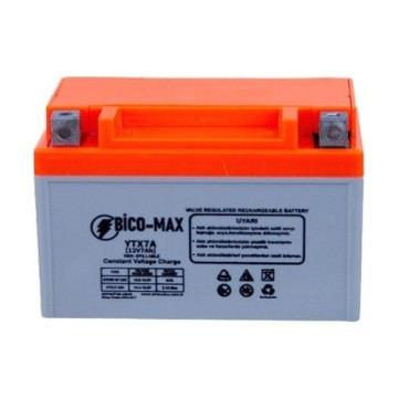 Bico-Max YTX7A 12V 7A Motosiklet Aküsü
