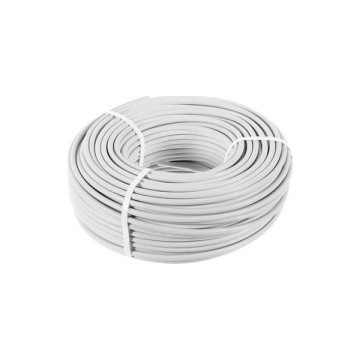 Öznur 2x0.75mm TTR Kablo Beyaz 100 Metre