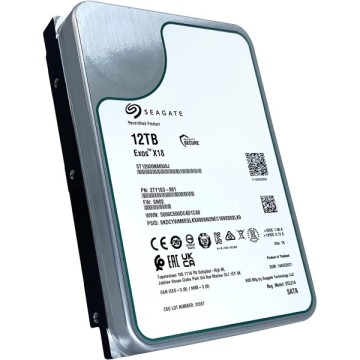 Seagate 3.5 inc EXOS X18 12Tb 7200Rpm 256Mb Hdd