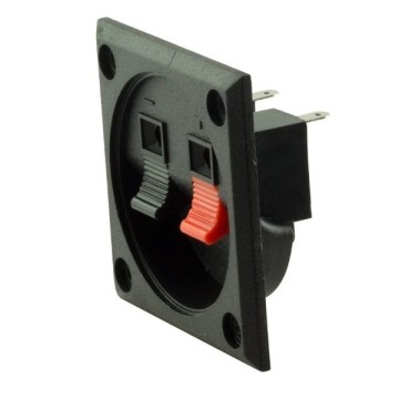 IC249A 2 li Hoparlör Terminali Kare 55x55mm 