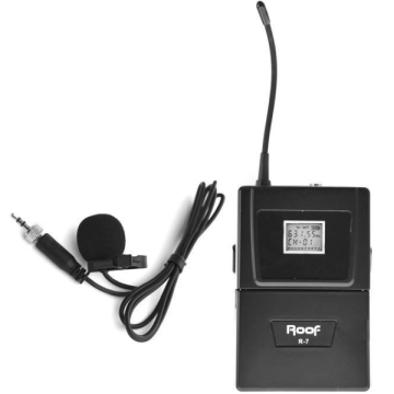 Roof R-7 UHF Kablosuz Yaka Mikrofonu