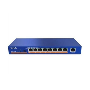 Tenda TEF1109P 9 Port 10,100 8 Port PoE 63W Switch