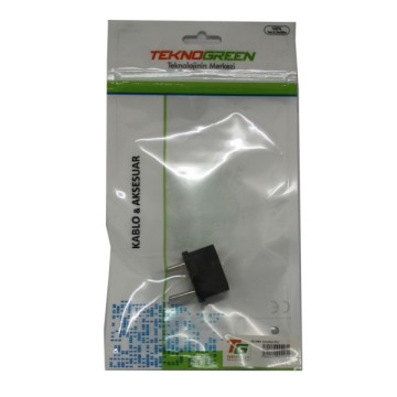 Teknogreen Amerikan Türk Çevirici Adaptör