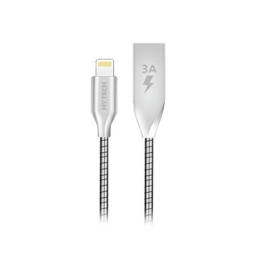 Hytech HY-X122 1m 3A M.Silver Lightning Data+Şarj