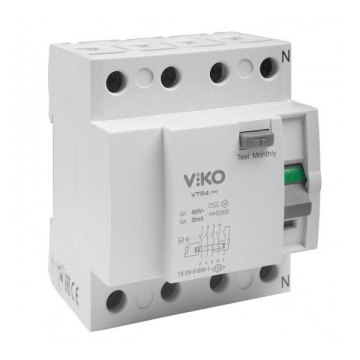 Viko VTR4-10030 4P 100A 30mA Kaçak Akım Koruma Röl