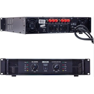 Dexun D-2300 2x200W 70-100V Power Mixer Anfi