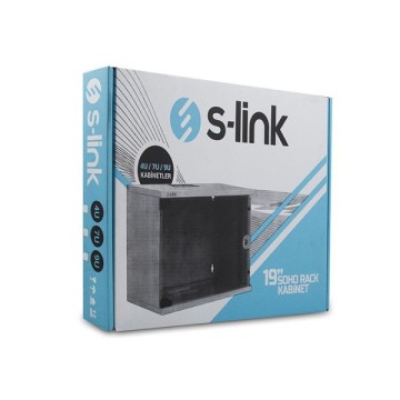 S-Link 04U 530x400 Soho Duvar Tipi Rack Kabinet