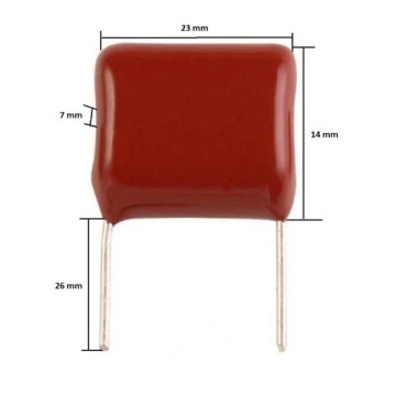 2.2 MF 400V Kutupsuz Kondansatör (Polyester)