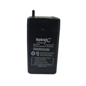Lightex LT-403 4V 0.3Ah Bakımsız Kuru Akü