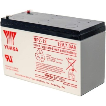 Yuasa 12V 7Ah NP7-12L Bakımsız Kuru Akü